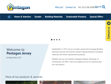 Tablet Screenshot of pentagon.je