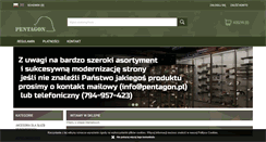Desktop Screenshot of pentagon.pl