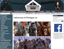 Tablet Screenshot of pentagon.no